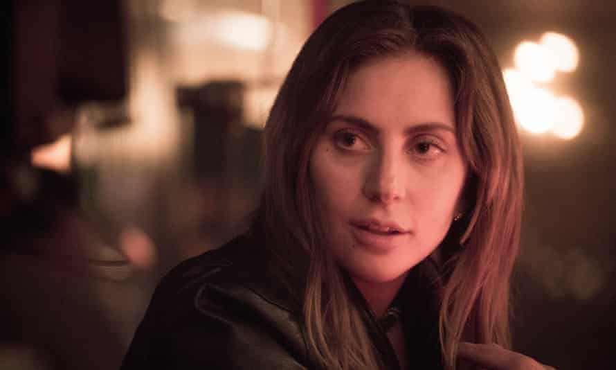 Lady Gaga in a scene from A Star is Born in 2018.