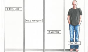 Ed’s depiction of living with schizophrenia.