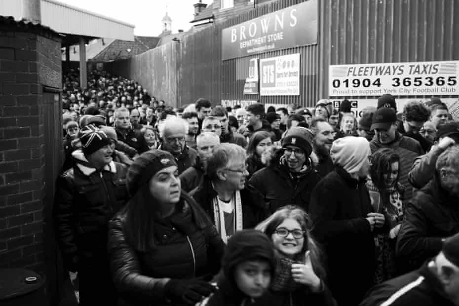 Goodbye Bootham Crescent: the end of an era for York City | York City 18 Fans exit the David Longhurst Terrace.