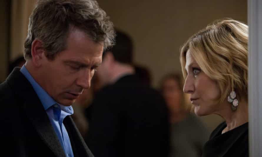 Ben Mendelsohn and Edie Falco in The Land of Steady Habits.