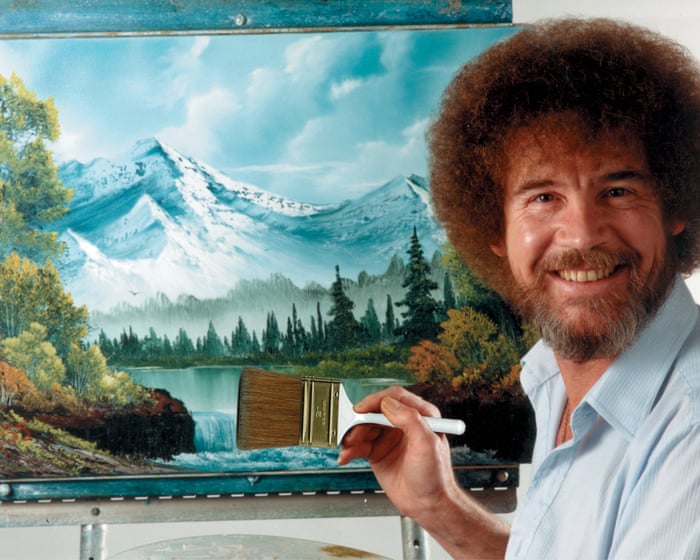 Thirty Bob Ross paintings to be sold at auction to help fund public TV stations