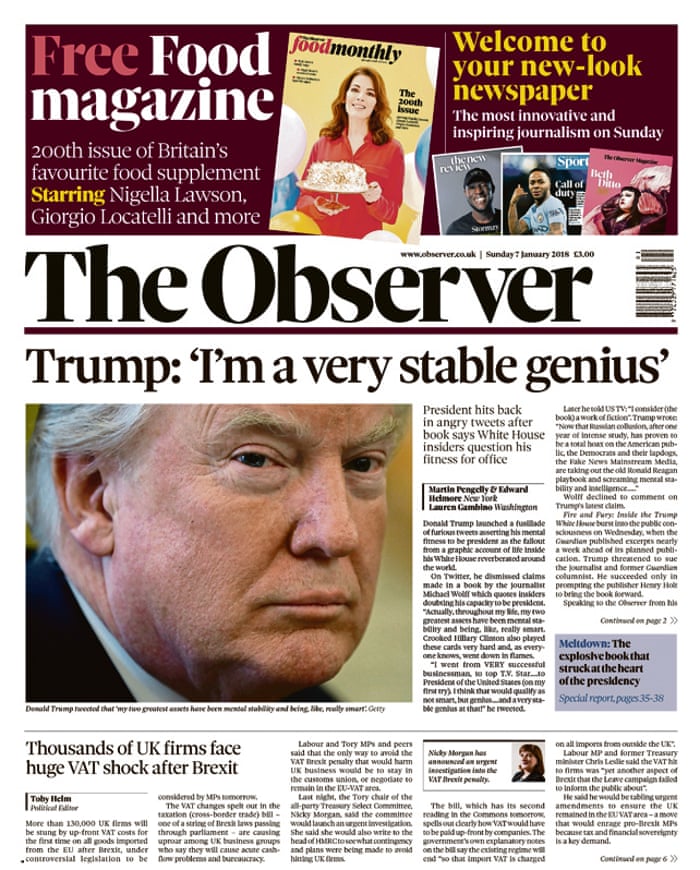 Coming Next Week The Tabloid Observer Media The Guardian