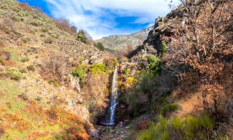 La Chorrera waterfall in Valle del Ambroz