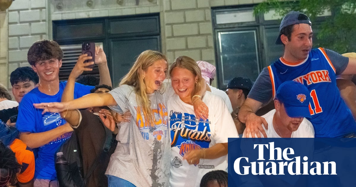 ‘Go Knicks!’: from Wu-Tang to Trump, New York is gripped by basketball fever
