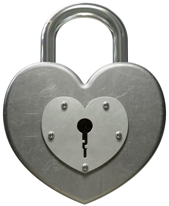 The lock of love: padlocks on bridges, Valentine's Day