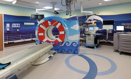 Rob Pruitt’s installation at the CT scan suite at CHOC children’s hospital in Orange County.