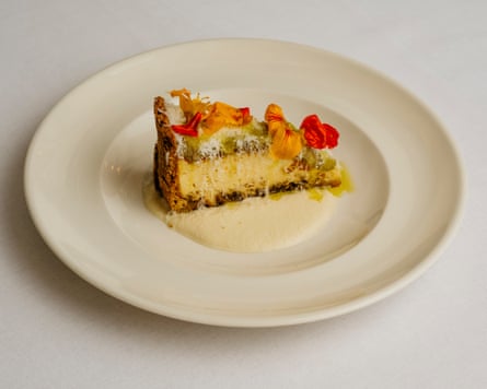 A slice of Montgomery cheddar tart