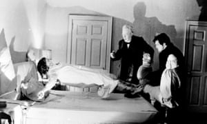 A still from the 1974 film The Exorcist showing Hollywood’s take on the Christian ritual