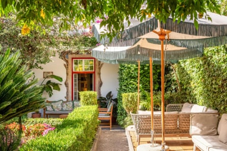 Outside the Pergola Boutique Hotel
