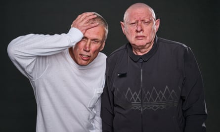Manic Mondays … Bez and Shaun Ryder in Celebrity Send Off.