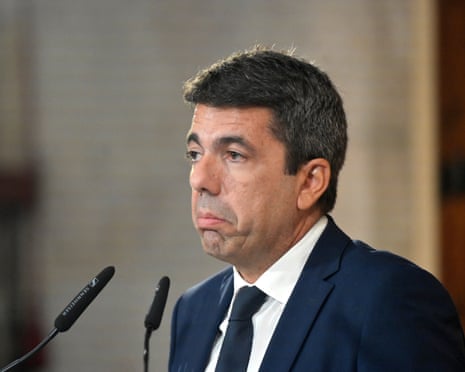 I can't go on anymore': Mazón resigns as Valencia leader and acknowledges mistakes during deadly 2024 floods – as it happened | World news | The Guardian