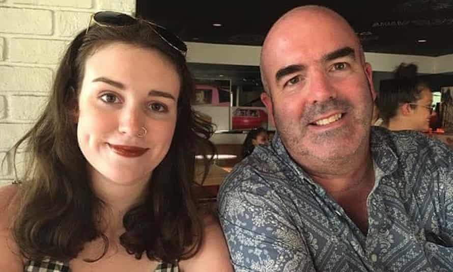 Niamh with her father, Peter