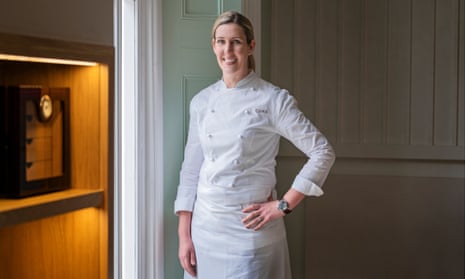 Clare Smyth photographed at her restaurant Core