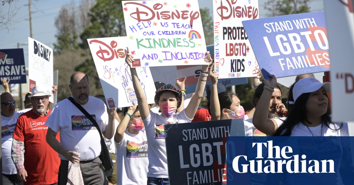 Disney staff stage walkouts over Florida’s ‘don’t say gay’ bill