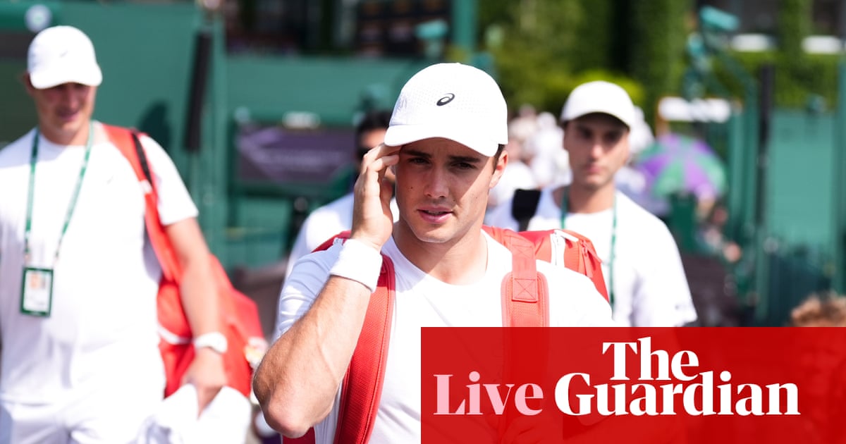Wimbledon 2026 semi-finals: Arthur Fery v Alexander Zverev, Jannik Sinner v Novak Djokovic – live