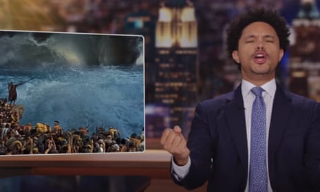 ‘If you’re thinking who cares if America is underwater, i’ll just move to Europe, well you might have guessed but you’re gonna miss the wet when you get there’ … Trevor Noah.