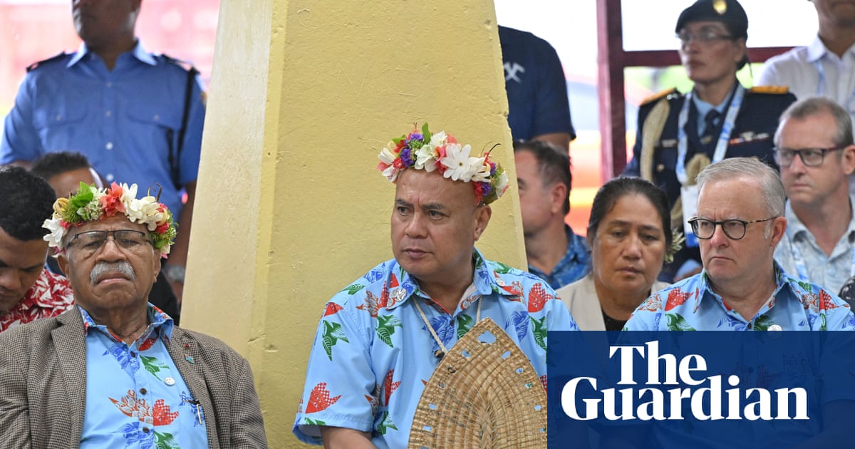 Agreement to transition away from fossil fuels 'not open for renegotiation' Pacific leader tells pre-Cop