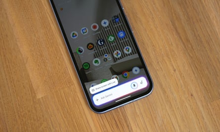 The Gemini assistant on the Google Pixel 9a.
