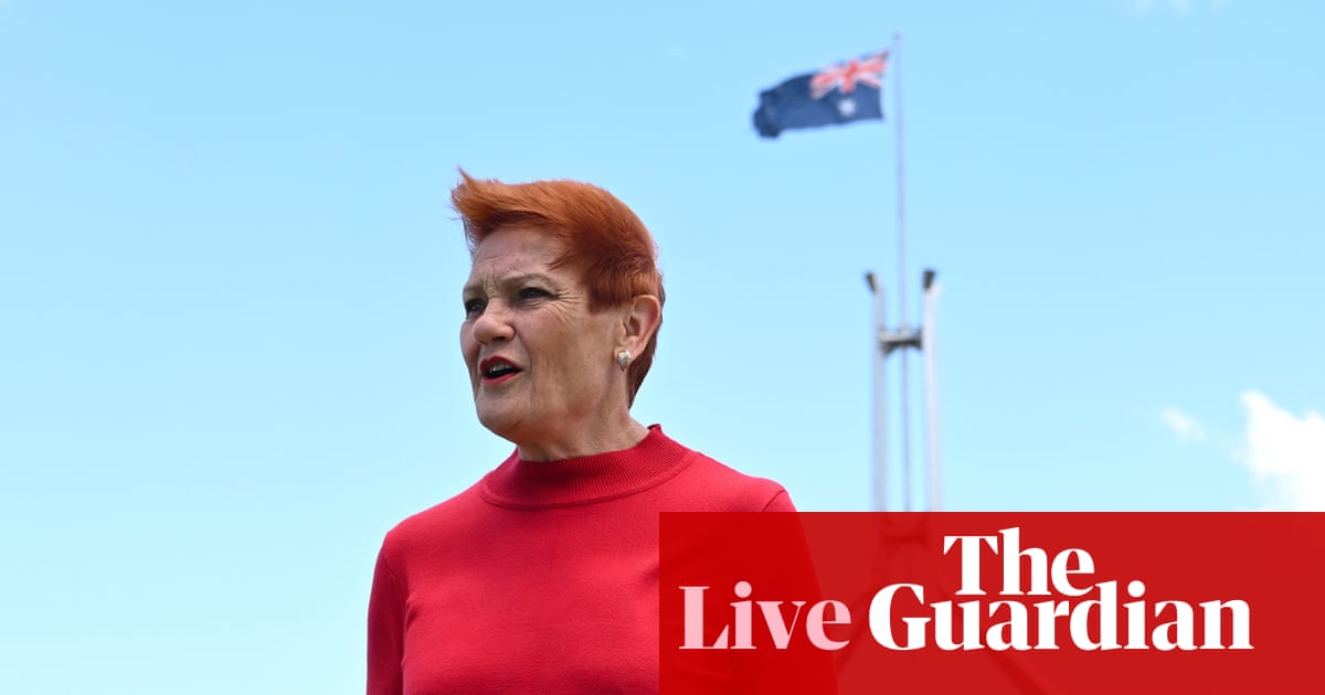 Australia news live: mayor says Pauline Hanson should face charges over anti-Muslim comments; NSW to introduce minimum age for ebikes