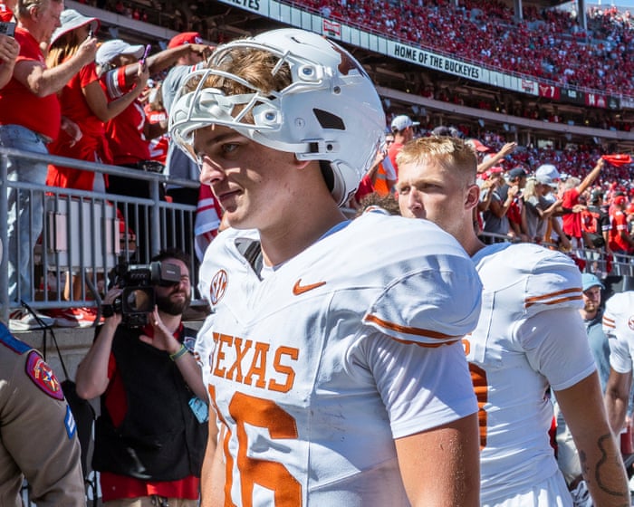 Texas coach attacks ‘out of control’ expectations as Arch Manning flops in season opener
