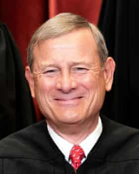 Chief justice John Roberts.