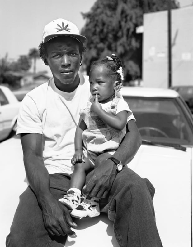 Chin with his daughter Dee Dee, 1993