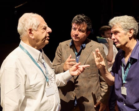 Behind the scenes during rehearsals for L’Orfeo by Monteverdi at Glyndebourne