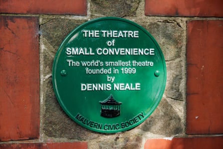 A plaque on the building honours Dennis Neale