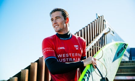 Western Australia Margaret River ProMARGARET RIVER, WESTERN AUSTRALIA, AUSTRALIA - APRIL 19: George Pittar of Australia after surfing in Heat 4 of the Round of 16 at the Western Australia Margaret River Pro on April 19, 2024, at Margaret River, Western Australia, Australia. (Photo by Aaron Hughes/World Surf League via Getty Images)