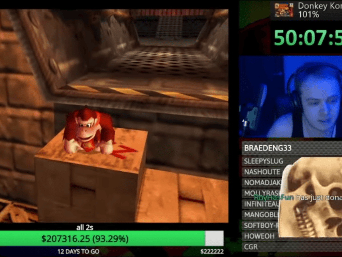 How A 57 Hour Donkey Kong Game Struck A Blow Against Online Toxicity Game Culture The Guardian
