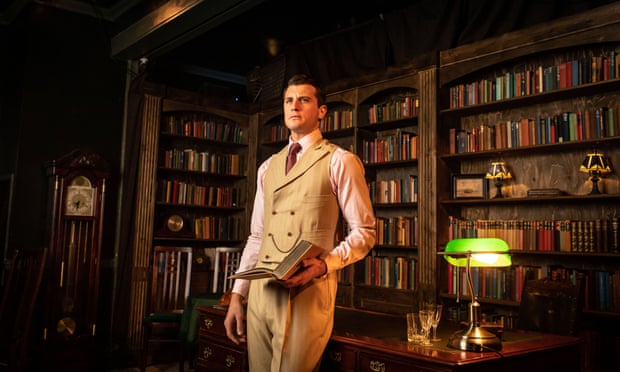 Oliver Towse as Gatsby in The Great Gatsby, which is due to reopen in October.