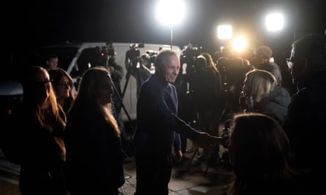 Uri Raanan thanks reporters for coming