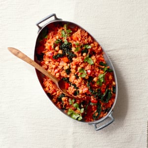 Yasmin Fahr’s tomato rice.