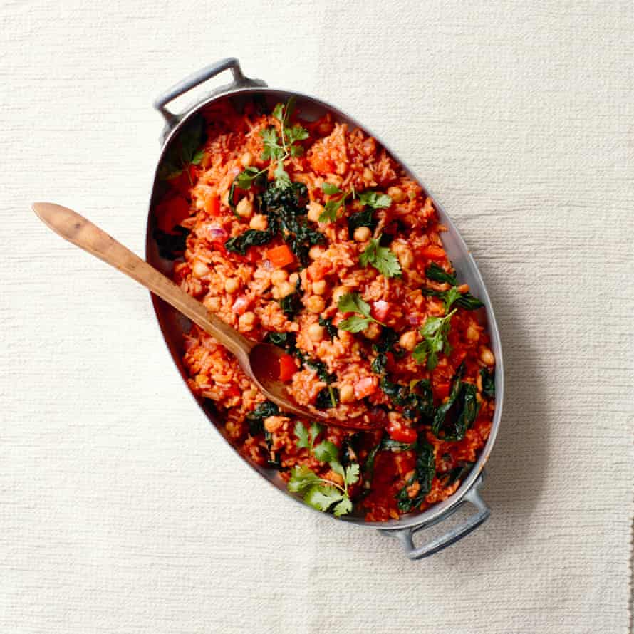 Yasmin Fahr's tomato rice.