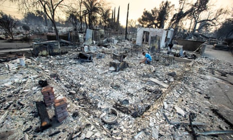 Devastation wrought by the Eaton fire