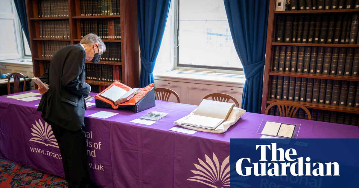 Stamp fanatic professor stole 3,000 items from Scotland’s national archive