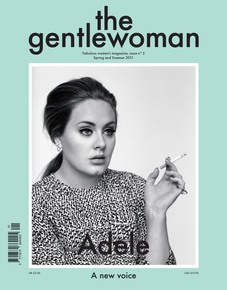 Showing how women ‘actually look, sound and dress’: Adele on the cover of The Gentlewoman.