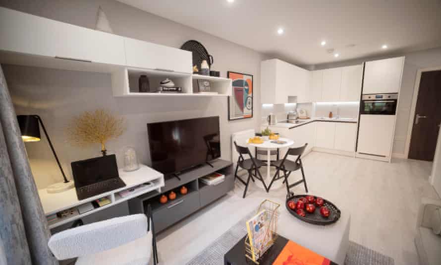 ‘I have to move my bike to get to the fridge’ – the UK boom in microflats Small studio flat