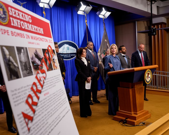 Suspect in US Capitol pipe bomb plot to make first appearance in court