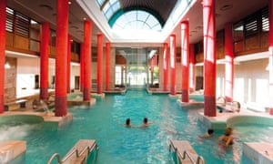 Public baths: Les Bains du Couloubret a Ax Les Thermes, France