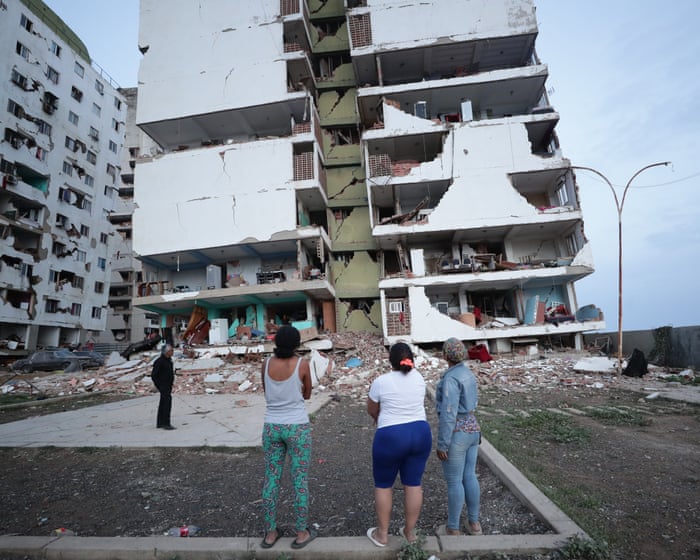 Scenes of destruction after deadly earthquakes in Venezuela – visual guide