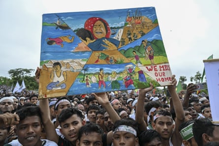 Rohingya refugees mark the ninth anniversary of their mass exodus from Myanmar.