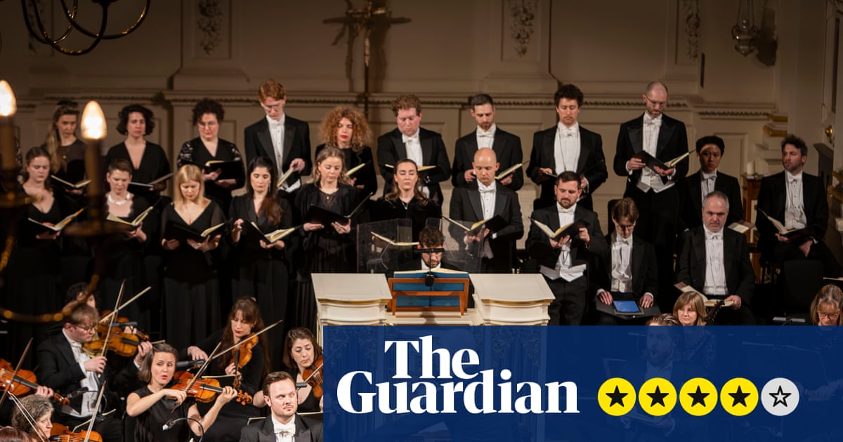 Monteverdi Choir/English Baroque Soloists/Whelan review – St John Passion of drama and authority