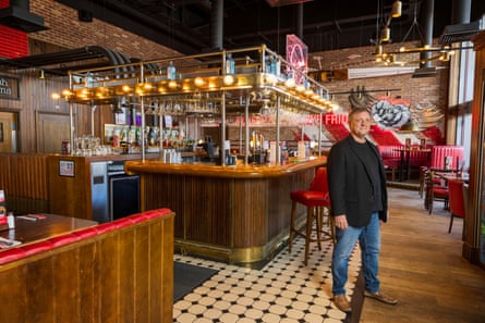 Ray Blanchette at the TGI Friday, White Rose Centre, Leeds.