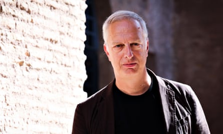 Italian writer Antonio Scurati attends a panel during the 20 years in Italy celebration of Sky at Museo Nazionale Romano, Terme di Diocleziano on 03 October 2023 in Rome, Italy.