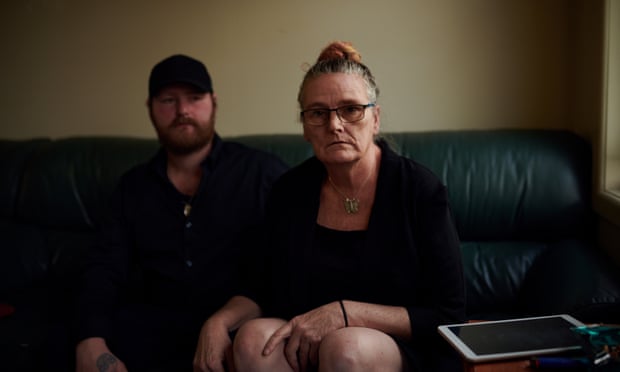 Ash Chatters’ brother Wade Chatters and mum Tara.