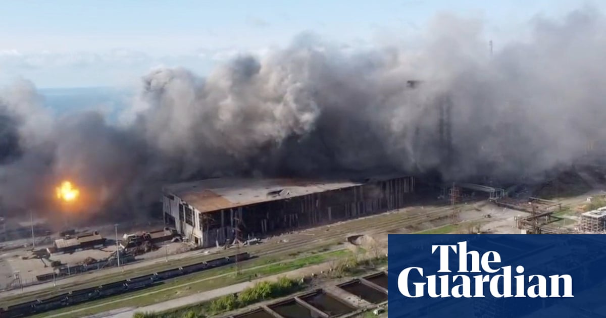 UN plans third evacuation from Azovstal steelworks as battle continues to rage