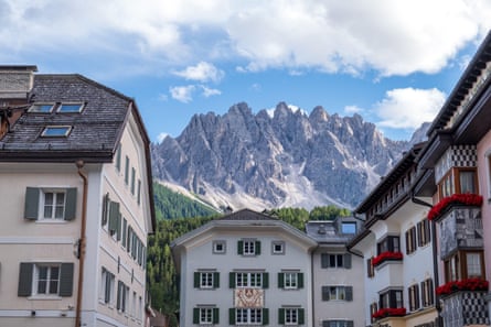 San Candido is in the shadow of some of the Dolomites’ most dramatic peaks.