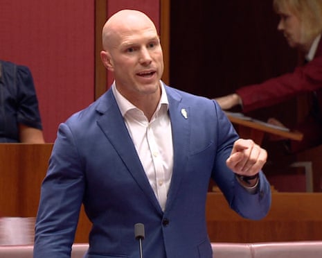 Independent senator David Pocock