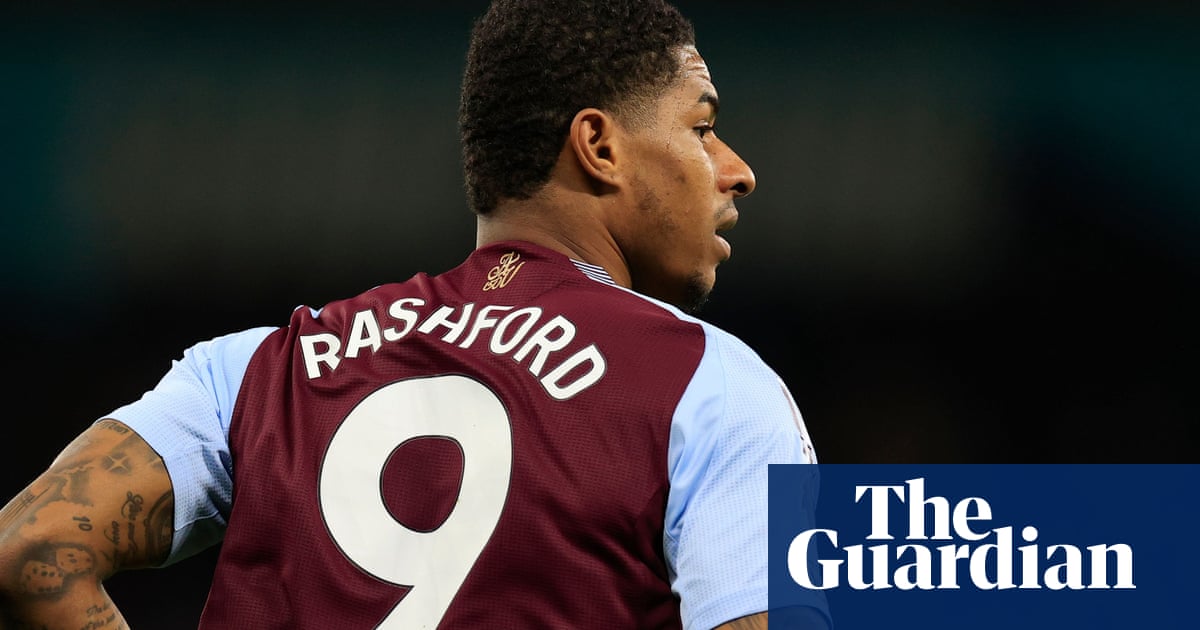 Injured Marcus Rashford expected to miss remainder of Aston Villa’s season